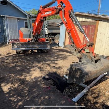 C3 Enterprise - Filling drain hole with drainage rock - Excavation Services Near Me - Phoenix, Oregon C3 Enterprise - Filling drain hole with drainage rock - Excavation Services Near Me - Phoenix, Oregon