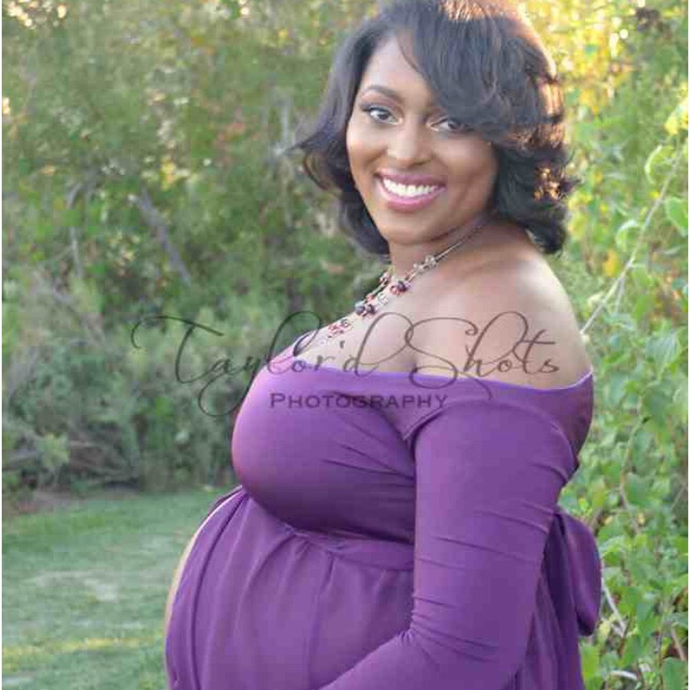 Maternity photo shoot - make up compliments of V. Thanks again!
