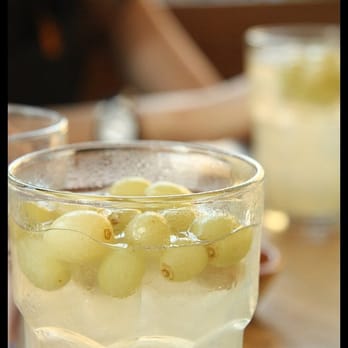 Nopalito - white wine sangria w/ frozen grapes - Mexican Near Me - San Francisco, California