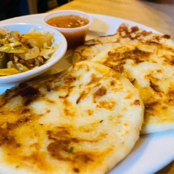 Soup And Taco Etc - 3 style pupusas - Mexican Near Me - Fredericksburg, Virginia