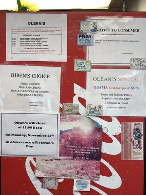 Menu photo 4 Olean's Cafe Tallahassee, FL