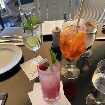The Loft - Raspberry Yuzu Mocktail & Aperol Spritz - New American Near Me - Laguna Beach, California The Loft - Raspberry Yuzu Mocktail & Aperol Spritz - New American Near Me - Laguna Beach, California