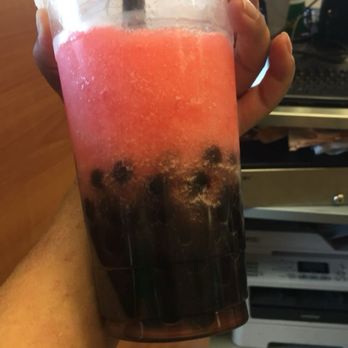 Bubble Tea Station Cafe - Slush strawberry with bobs - Desserts Near Me - Sparks, Nevada Bubble Tea Station Cafe - Slush strawberry with bobs - Desserts Near Me - Sparks, Nevada