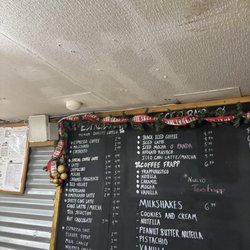 Cafecito Rustico - Menu