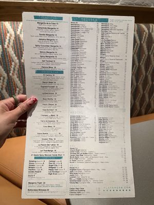 Menu photo 2 Playa Mesa Costa Mesa, CA