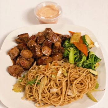 Sugami Hibachi Express - a plate of food - Japanese Near Me - Aurora, Colorado Sugami Hibachi Express - a plate of food - Japanese Near Me - Aurora, Colorado