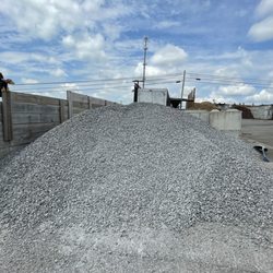 Mulch 2 Go - Crushed stone is also available.
