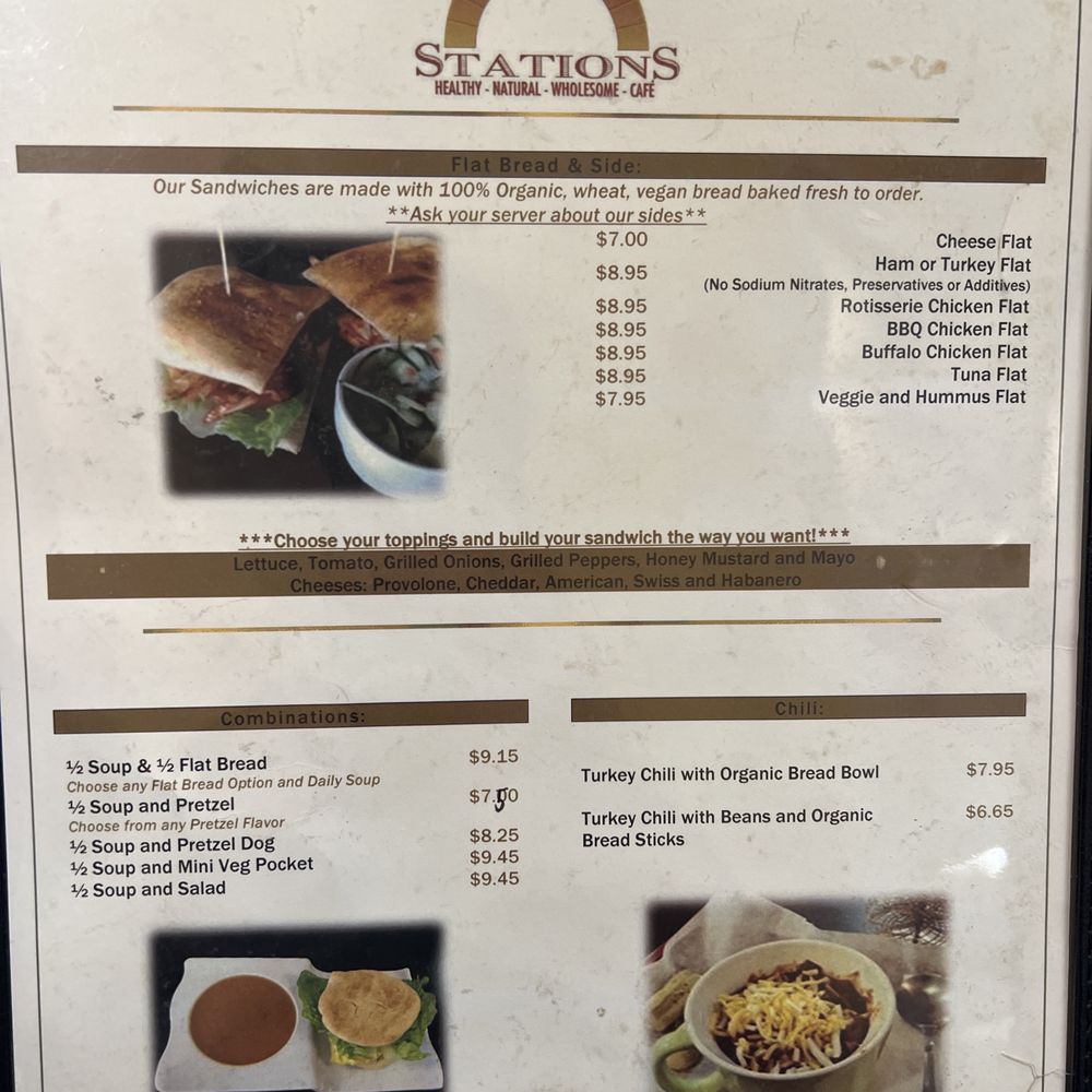 Stations Cafe - Flat breads and soups - Ice Cream & Frozen Yogurt Near Me - Bethlehem, Pennsylvania