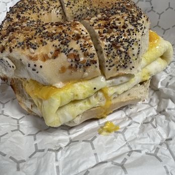 Hudson Bagels - Sausage egg and cheese bagel sandwhich - Coffee & Tea Near Me - Hudson, New York Hudson Bagels - Sausage egg and cheese bagel sandwhich - Coffee & Tea Near Me - Hudson, New York