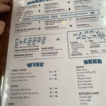 Dolly's - Menu - Cocktail Bars Near Me - New York, New York
