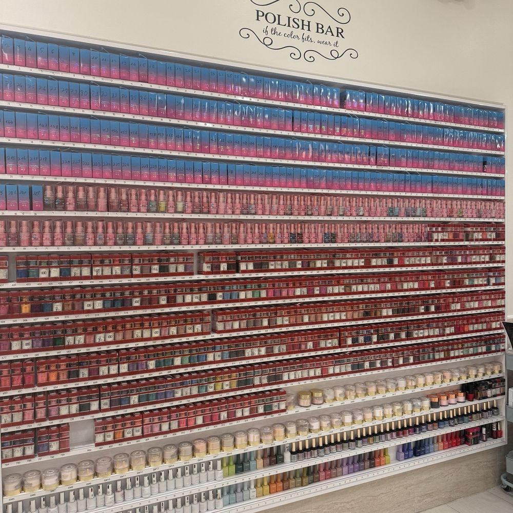 Vdara Nails Lounge - Nail polish selection - Nail Salons Near Me - San Clemente, California