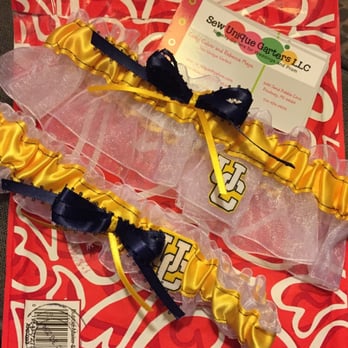 Sew Unique Garters - UC Berkeley garters!!! Go BEARS!!! - Bridal Near Me - Pinckney, Michigan Sew Unique Garters - UC Berkeley garters!!! Go BEARS!!! - Bridal Near Me - Pinckney, Michigan