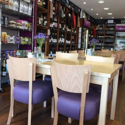 The Cork and Cheese - Comfy seats for a quick nosh.