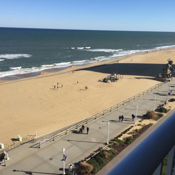 Hampton Inn Virginia Beach-Oceanfront North - View from balcony - Hotels Near Me - Virginia Beach, Virginia Hampton Inn Virginia Beach-Oceanfront North - View from balcony - Hotels Near Me - Virginia Beach, Virginia