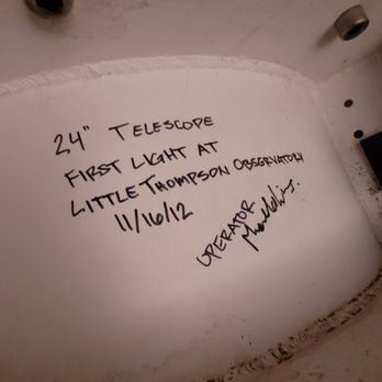 Little Thompson Observatory - Observatories Near Me - Berthoud, Colorado