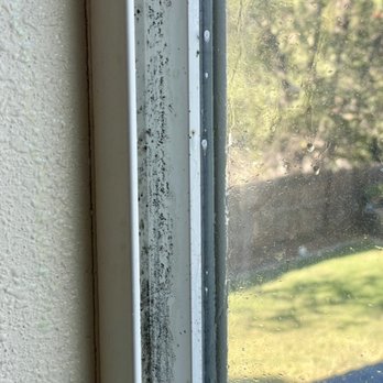 Rouden’s Rescue Cleaning Services - Before cleaning window - Home Cleaning Near Me
