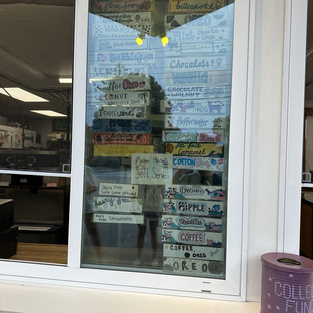 Dairy Joy - Hard Serve Menu - Ice Cream & Frozen Yogurt Near Me - Biddeford, Maine