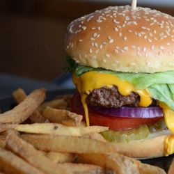 Ziggy's Bar & Grill - Cheeseburger with our fresh cut fries