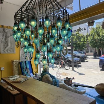 Aegean Delights - Beautiful chandelier - Desserts Near Me - San Francisco, California Aegean Delights - Beautiful chandelier - Desserts Near Me - San Francisco, California