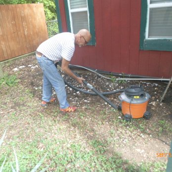 Affordable Insulation - Cleaning up outside! - Insulation Installation Near Me - Georgetown, Texas