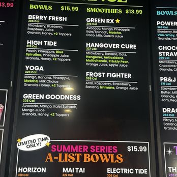 Rush Bowls - Menu - Juice Bars & Smoothies Near Me - San Diego, California Rush Bowls - Menu - Juice Bars & Smoothies Near Me - San Diego, California