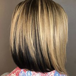 Diana Merritt - Stacked bob with undercolor