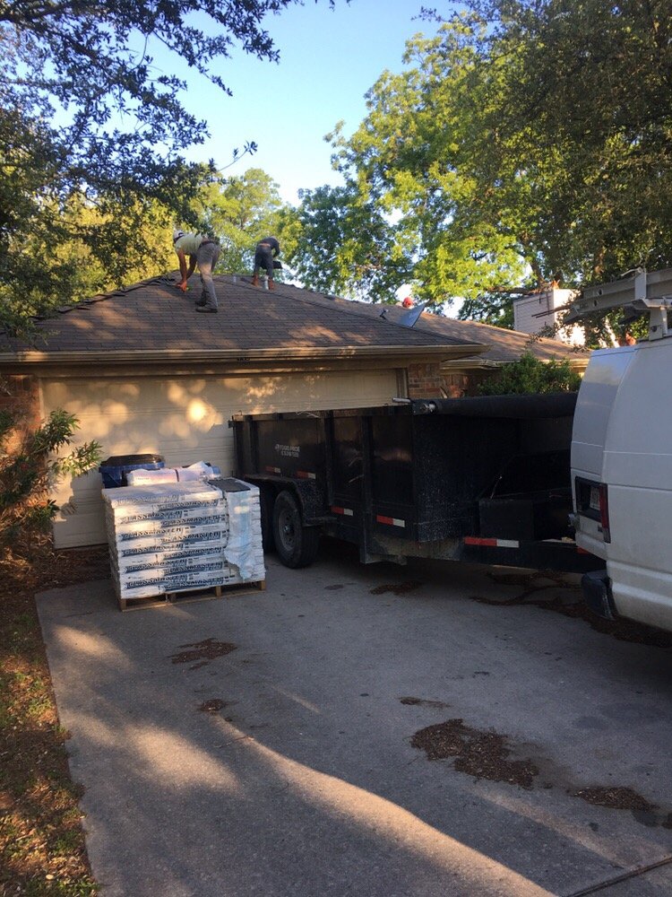 Slide of Chago's Roofing