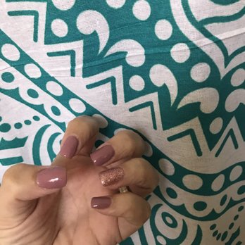 La'Queen Nails & Spa - Maybe purple nude ish w accent nail - Nail Salons Near Me - Manteca, California