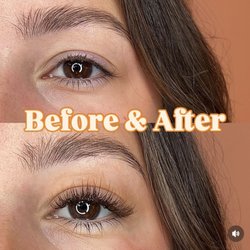 Glorious Lash & Brow - Brown lashes