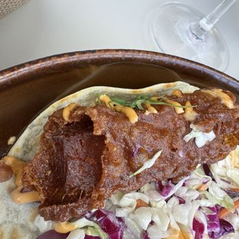 Centrico - Over cooked fish taco - Mexican Near Me - Anaheim, California