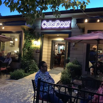 Cellar Door - Outdoor seating was popular, especially as the day cooled off towards the evening - Wine Bars Near Me - Pleasanton, California Cellar Door - Outdoor seating was popular, especially as the day cooled off towards the evening - Wine Bars Near Me - Pleasanton, California