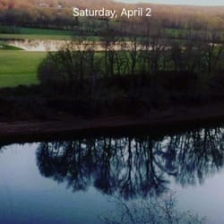 Kings Queens Bluff - Golden hour in the spring