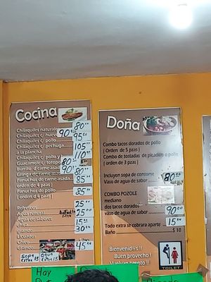 Menu photo 2 Cocina Doña Paula Playa del Carmen, ROO