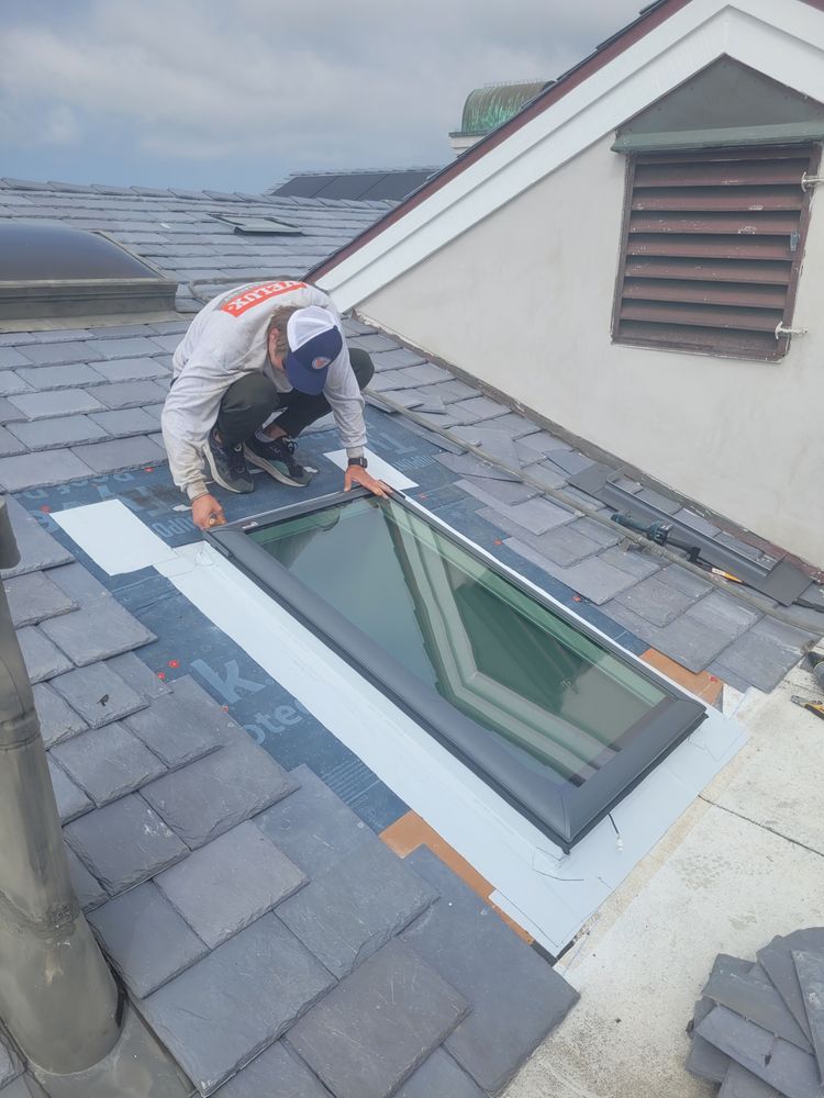 Slide of Skylight Construction