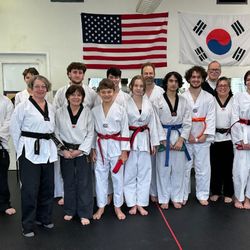 Chayon Nola Taekwondo - January 2024 rank test.