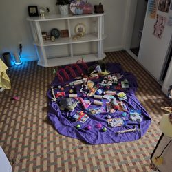 Ecumenical Hunger Program - White book shelf. Clutter be gone