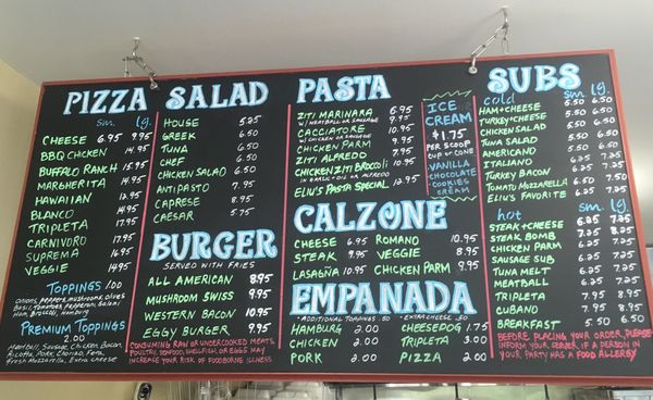 Menu photo 7 Eliu's Hole in the Wall Lowell, MA