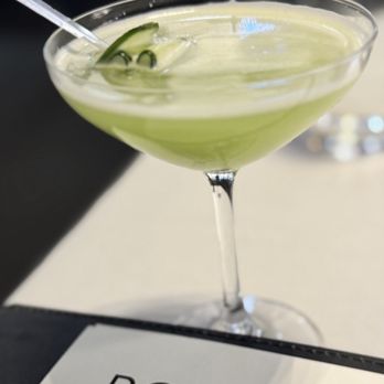 Ponte Modern American - Cucumber mocktail - New American Near Me - Tampa, Florida Ponte Modern American - Cucumber mocktail - New American Near Me - Tampa, Florida