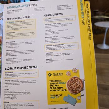 California Pizza Kitchen - Pizza Near Me - Irvine, California