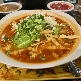 La Tapatia - A wonderful, hot bowl of Tortilla Soup Supreme - Mexican Near Me - Martinez, California