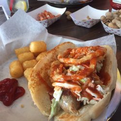 Chevy's Place - BBQ Brat -- and they make their own!