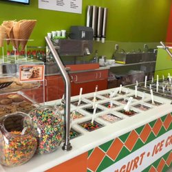 Ted's Treats and Eats - These are the many toppings for your yogurt to choose from