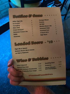 Menu photo 6 Lost & Found St. Petersburg, FL Menu photo 6 Lost & Found St. Petersburg, FL