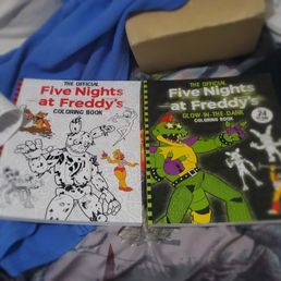 Fnaf coloring books to test my art skills.