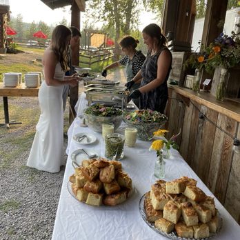 Northern Lights Saloon - Wedding Buffet at Northern Lights Saloon in July! What a wonderful time! - Restaurants Near Me - Polebridge, Montana Northern Lights Saloon - Wedding Buffet at Northern Lights Saloon in July! What a wonderful time! - Restaurants Near Me - Polebridge, Montana