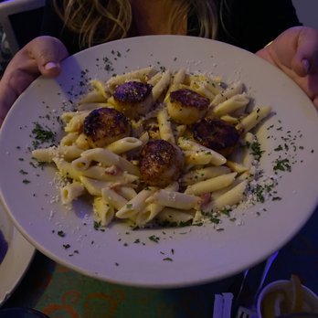 180 Vilano Grill & Pizza - Scallops Carbonara. - Pizza Near Me - St. Augustine, Florida 180 Vilano Grill & Pizza - Scallops Carbonara. - Pizza Near Me - St. Augustine, Florida