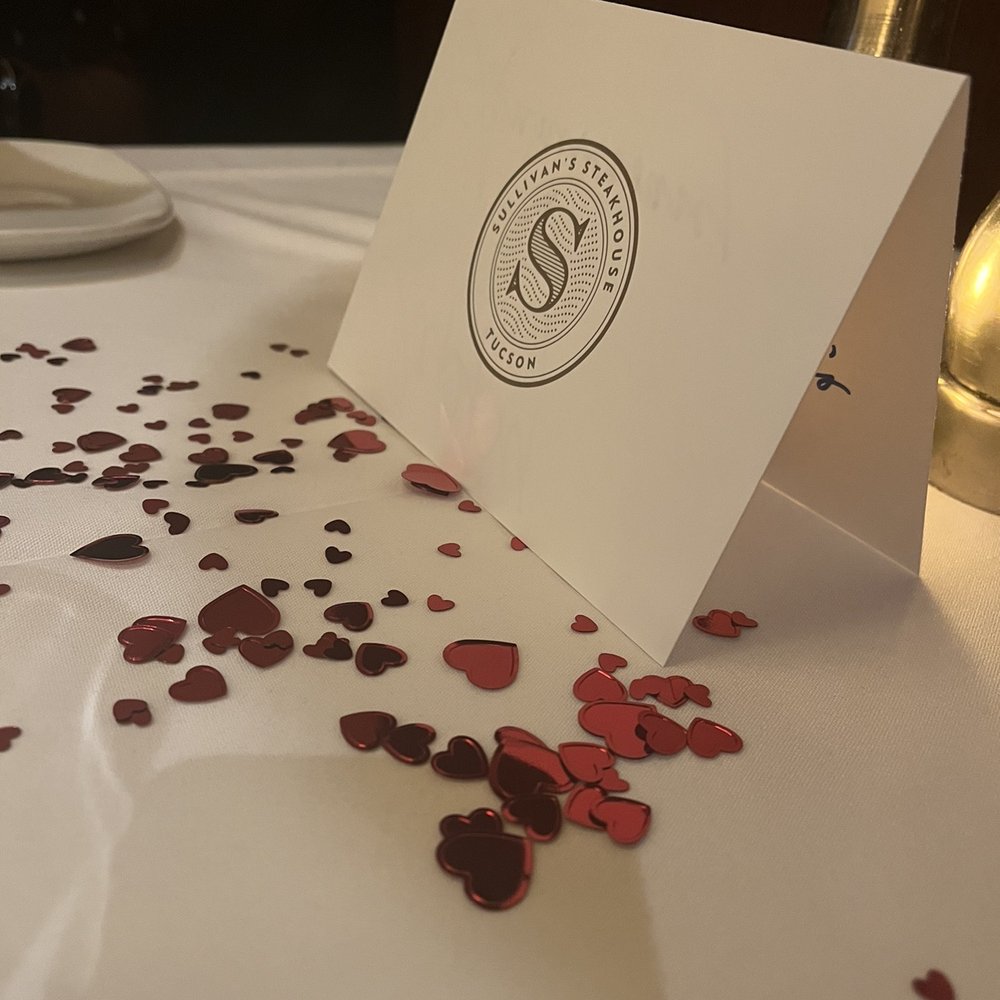 Sullivan's Steakhouse - anniversary confetti! - Steakhouses Near Me - Tucson, Arizona Sullivan's Steakhouse - anniversary confetti! - Steakhouses Near Me - Tucson, Arizona