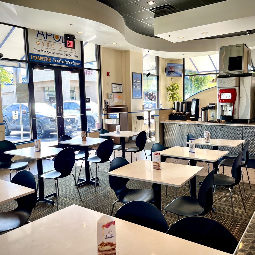 Apola Greek Grill - Dining area - Greek Near Me - Irvine, California