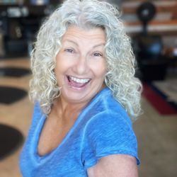Loving her curls again! We reshaped her haircut and used our favorite Eufora products to achieve soft, shiny, beautiful curls!