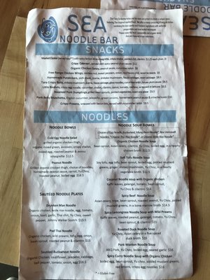 Menu photo 4 SEA Thai Bistro Santa Rosa, CA